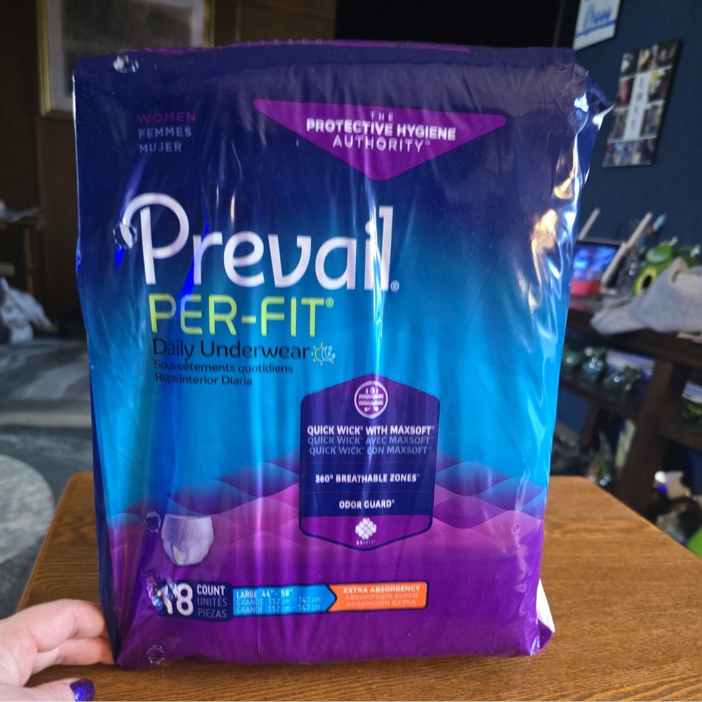 Prevail Disposable Underwear Female Large Extra 18 Ct‎
